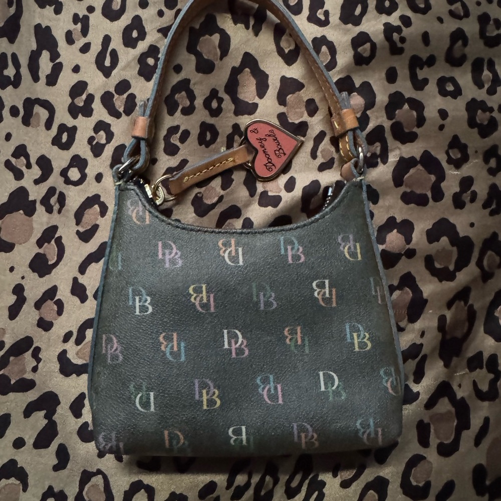 Dooney & Bourke Multicolor Logo Shoulder Bag